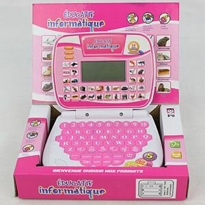 Ordinateur Éducatif Enfant Rose