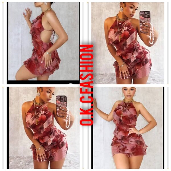 Robe élégante en mousseline