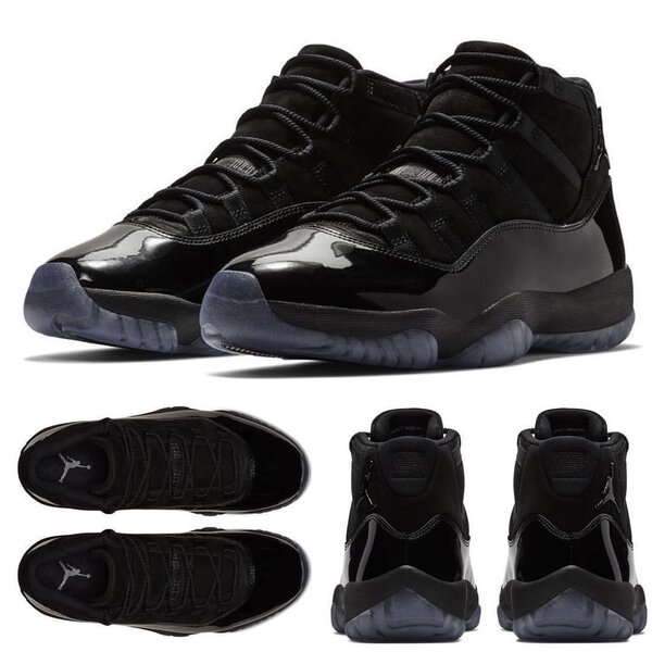 JORDAN 11 full black