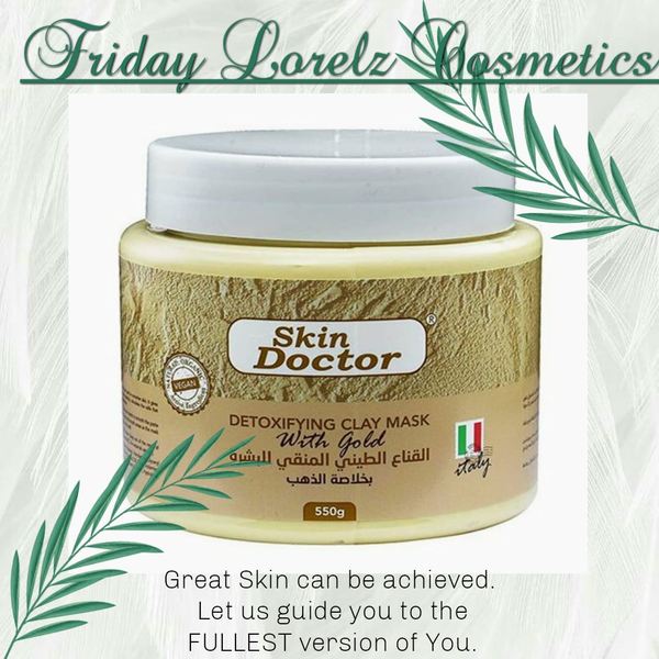 Detoxifying Clay Mask ( With Gold )