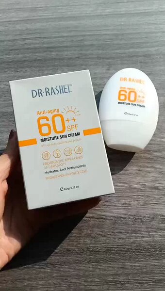 Crème solaire SPF 60 Anti-âge