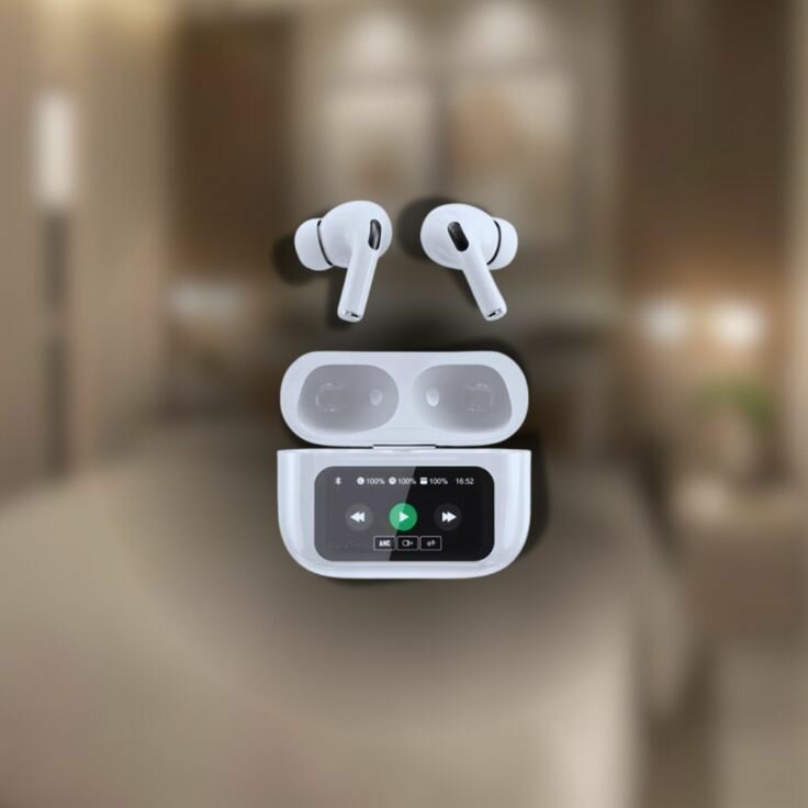 Wireless Earbuds with Display