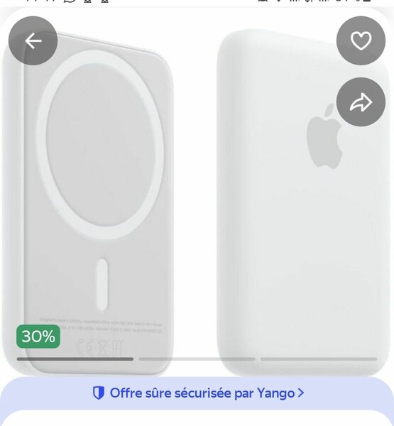 Batterie MagSafe Apple