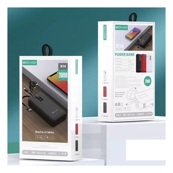Powerbank 20.000mah durable