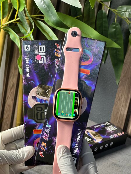 Montre Connectée Rose Écran HD