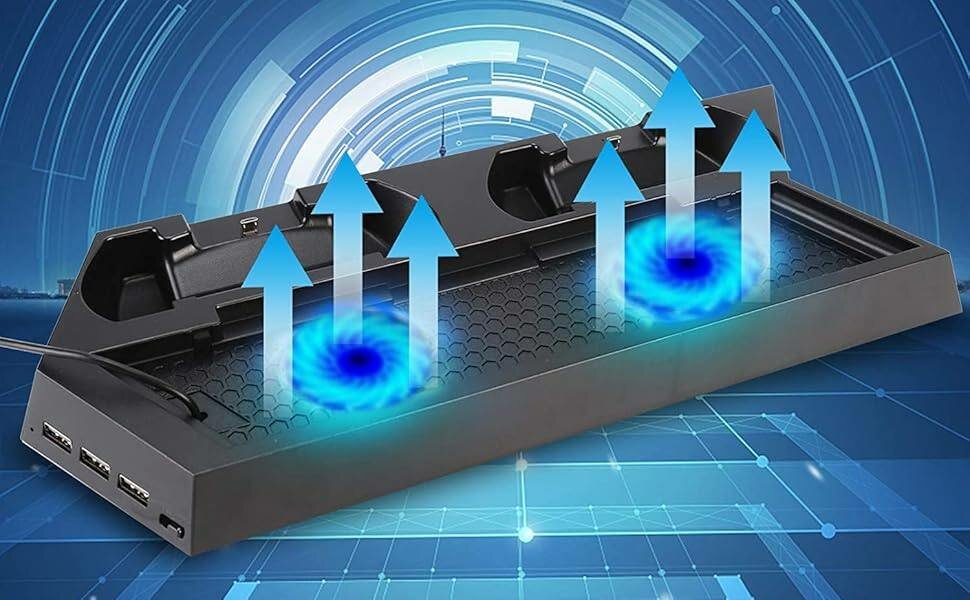 Support refroidisseur ps4