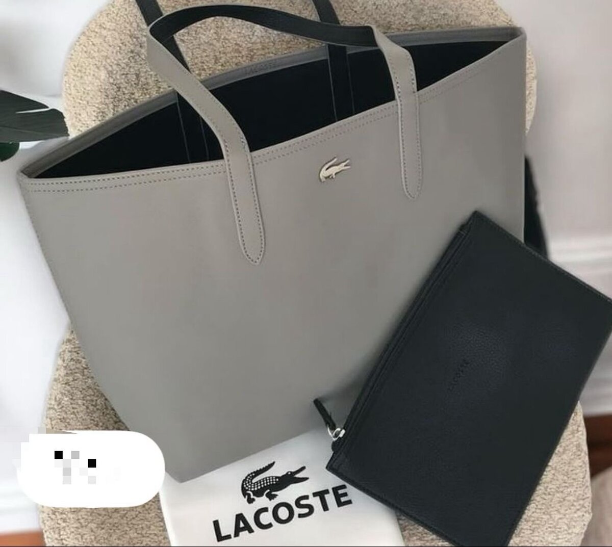 Sac cabas réversible Lacoste