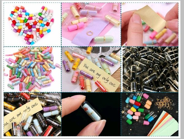 Love Letter Cap soles /10 pcs