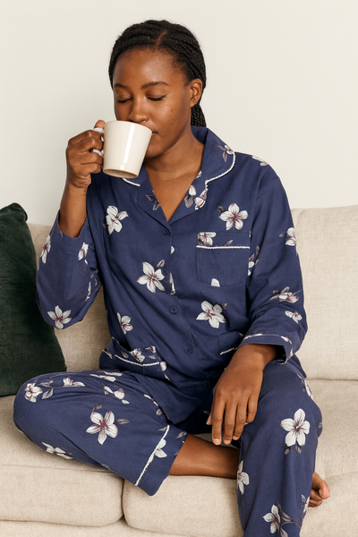 Pyjama fleuri confortable