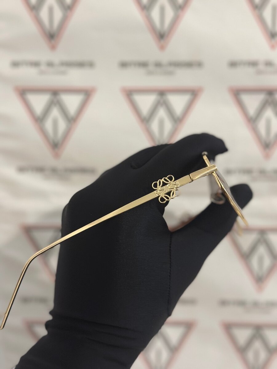 Lunettes de Soleil Glamour Dorées