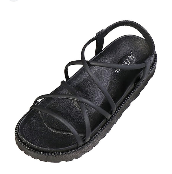 Sandales Noires Flexibles