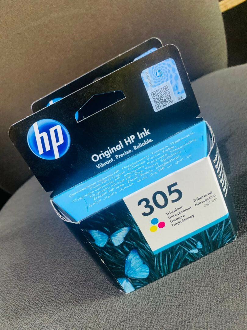 NEW HP 305 DESKJET INK TRI COLOUR CARTRIDGES (2710 PRINTER)