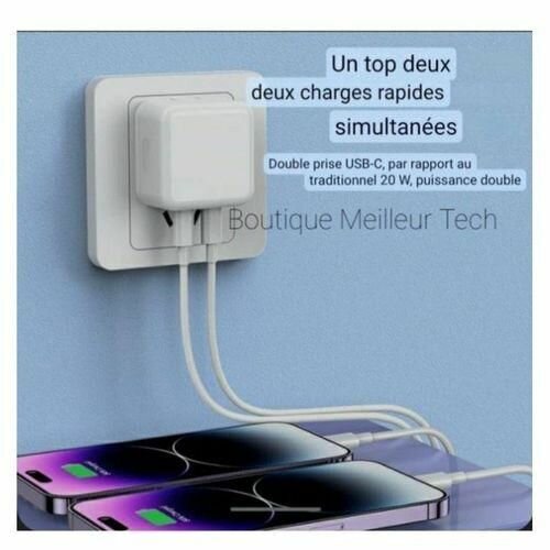 Chargeur Ultra Rapide iPhone