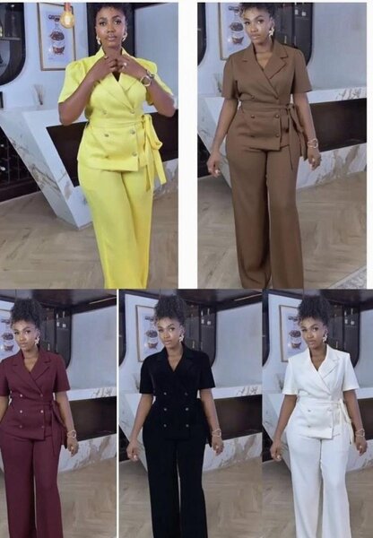 Ensemble Pantalon Élégant Femme