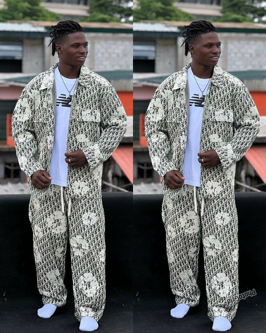 Costume décontracté tie-dye homme