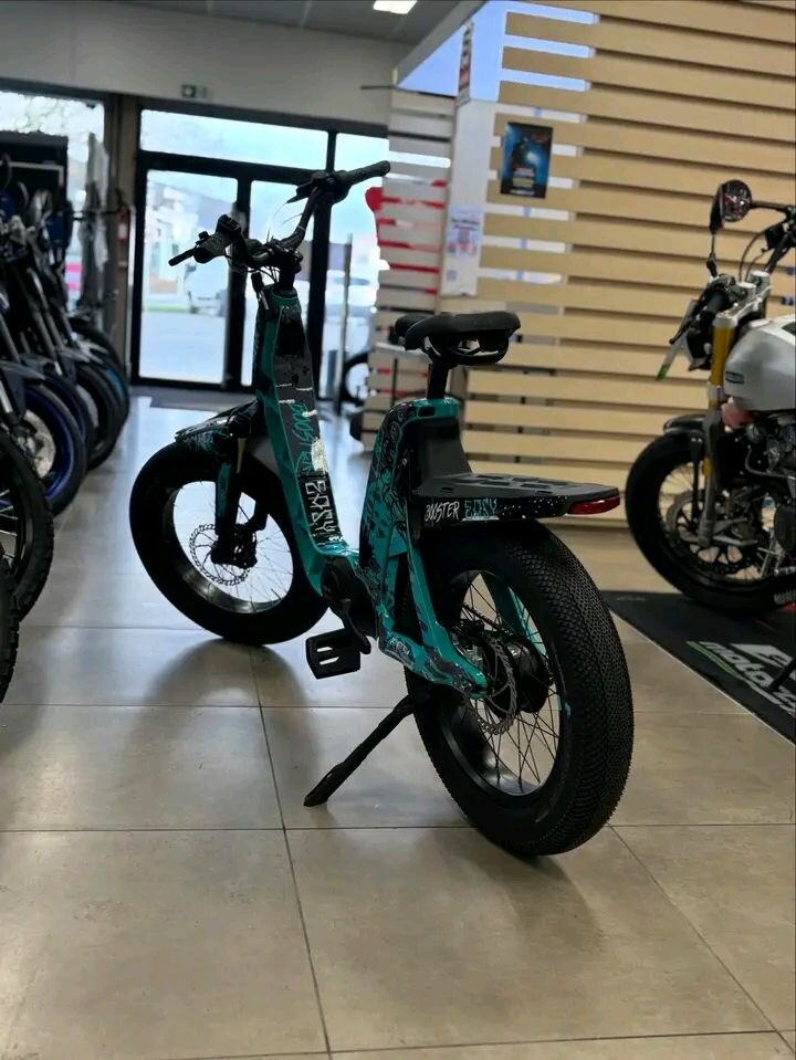 Vélo électrique urbain stylé