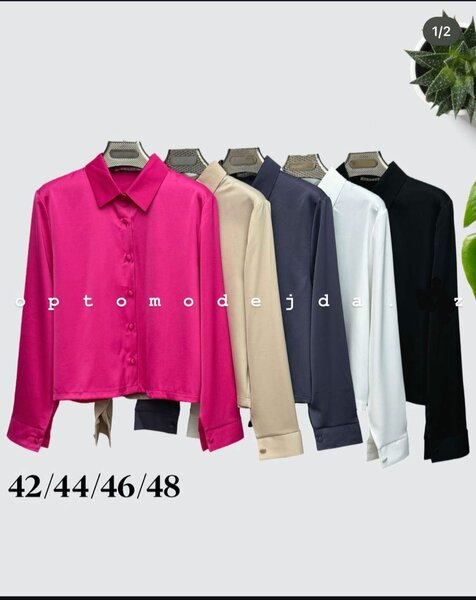 Блузка из японского шелка нарядная красивая есть 5 расцветок