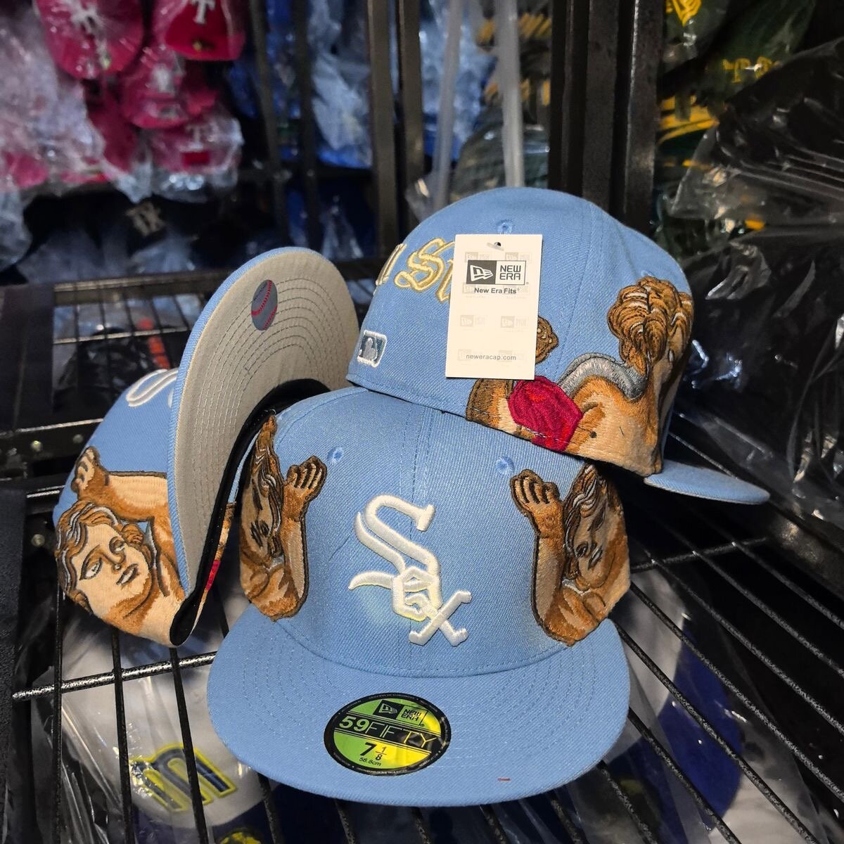 Casquette tendance brodée Sox