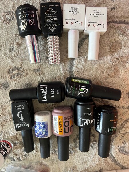 Лампа,лак,база,топ