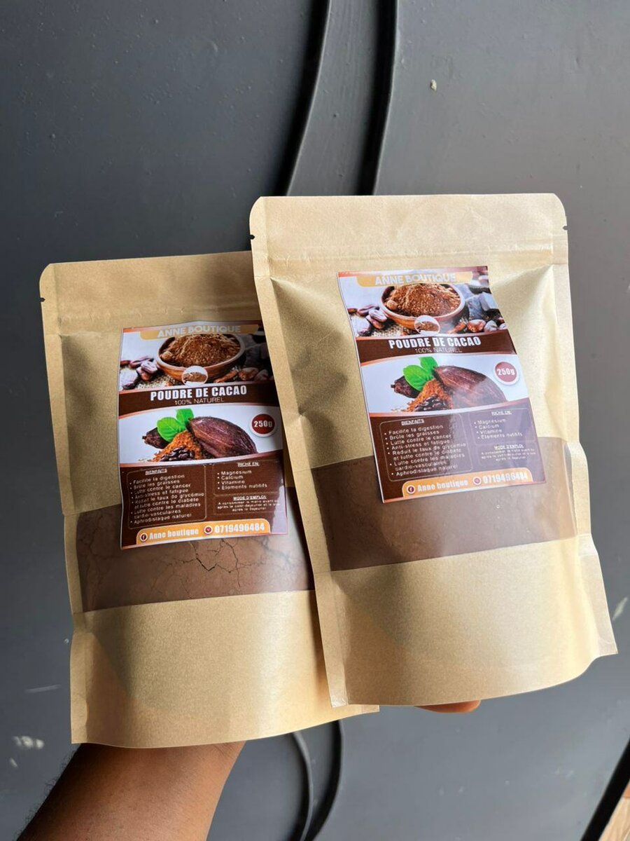 Poudre de Cacao Naturelle 250g