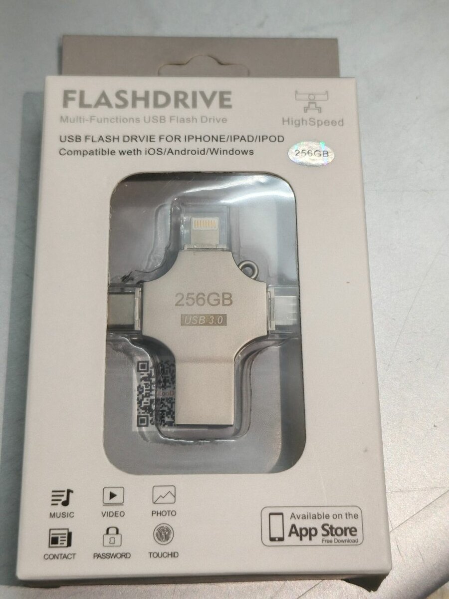 256 GB - Clé USB 3.0 (4 EN 1)