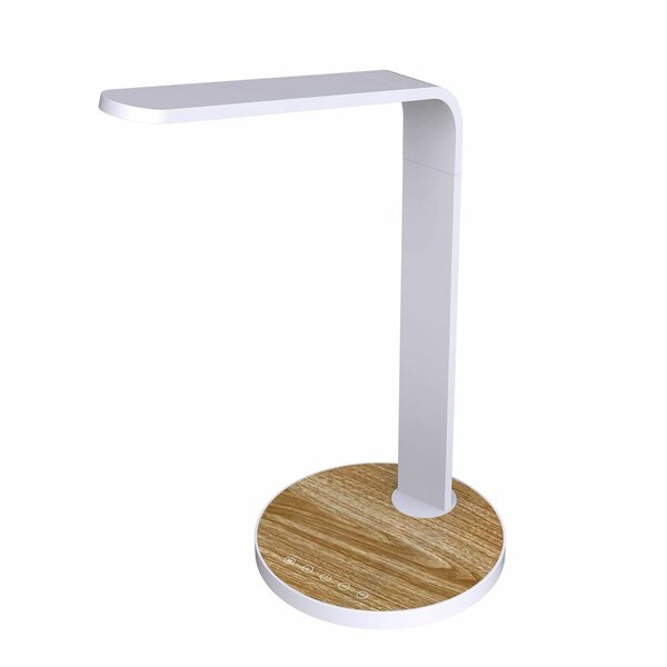 Led Desk Lamp With Cooling Fan  WOOD Multifunction LED Desk