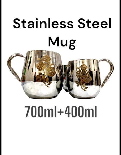 Stainless steel mug