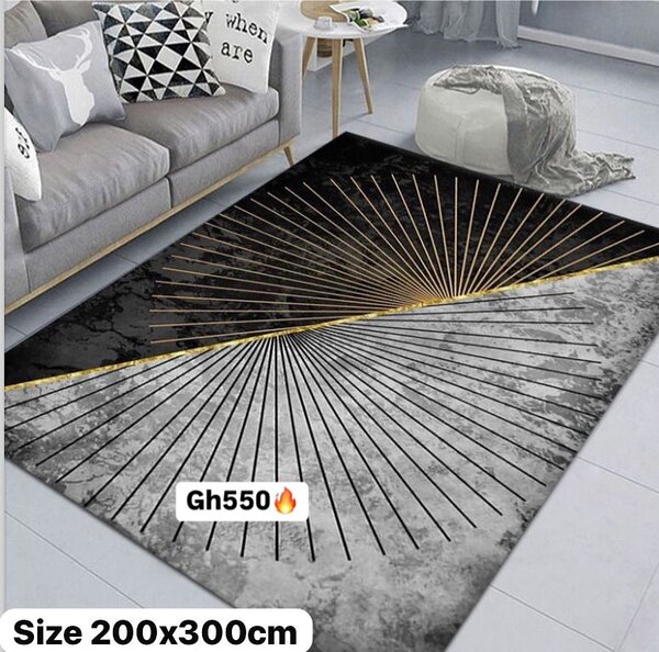 Luxurious and soft patterned carpet