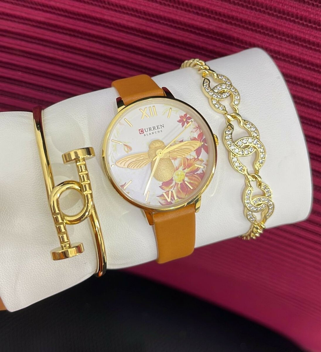 Watch and bangle set