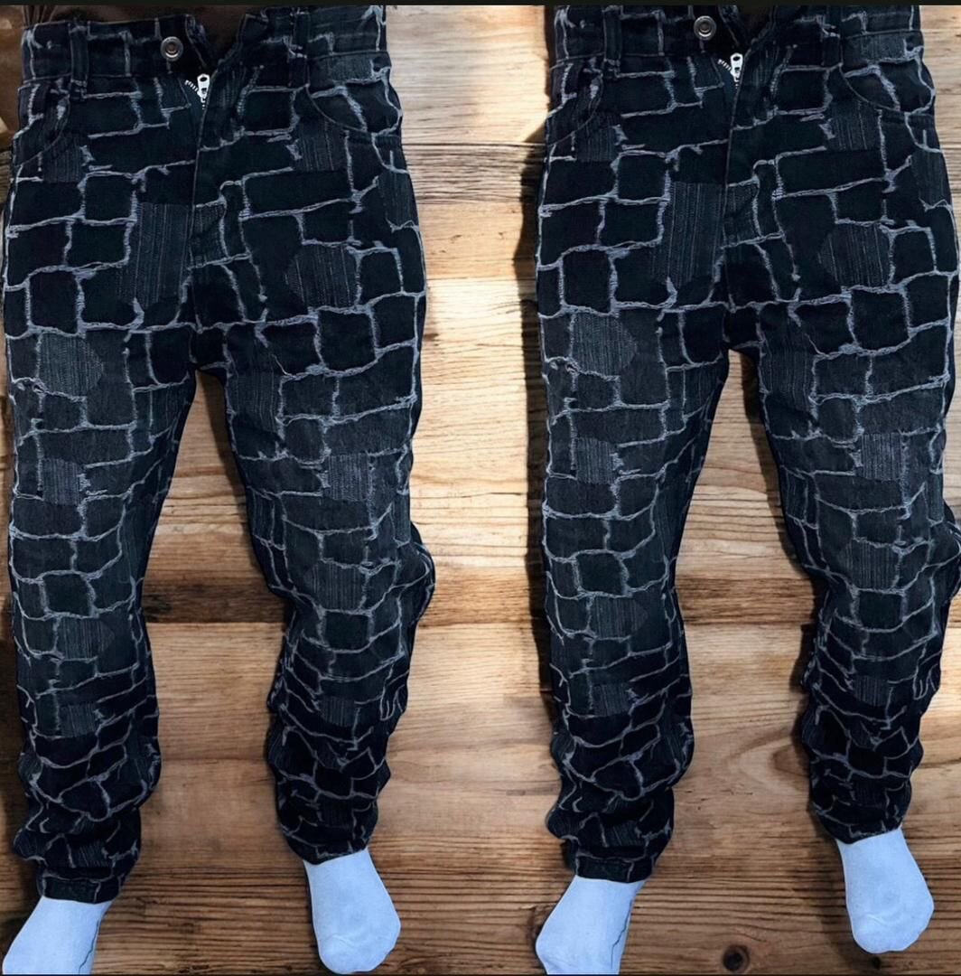 Jean à motifs originaux