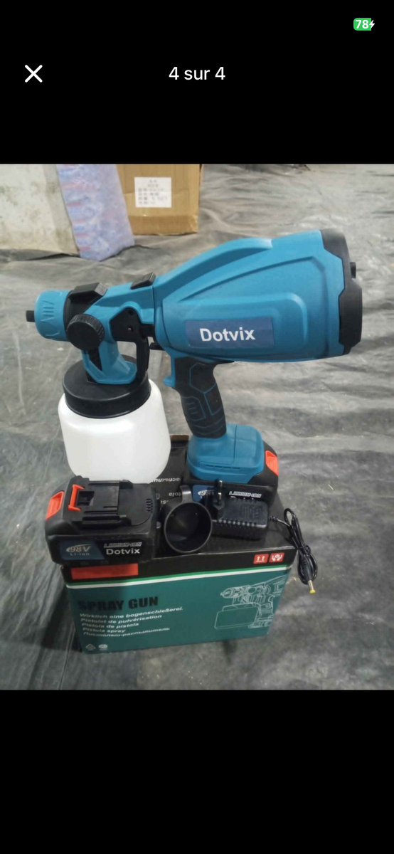 Pistolet à Peinture Dotvix