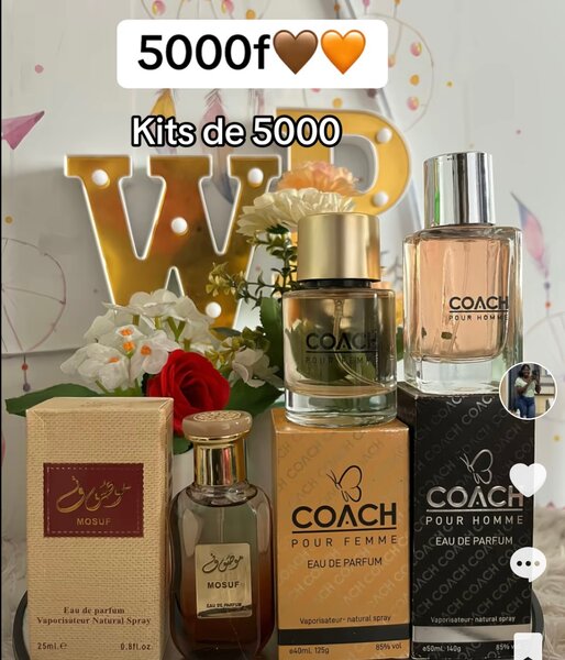 Coffret Parfum Mixte Coach Mosuf