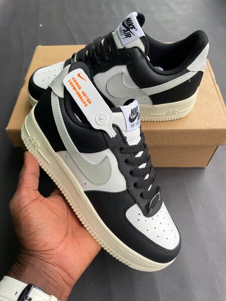 Sneakers Air Force 1 Noir Blanc