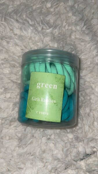 Élastiques à cheveux multicolores