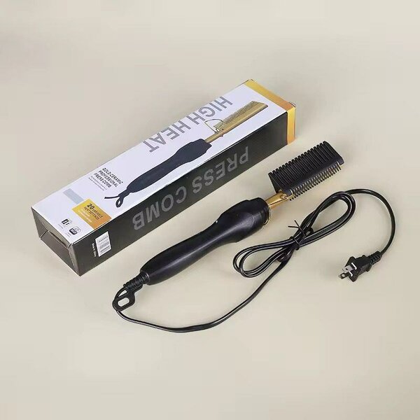 Fer à cheveux raides en cuire électriques