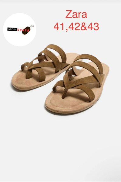 Sandales ZARA MARRON