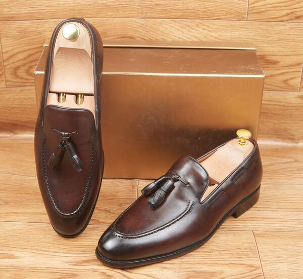 Mocassins en cuir élégants