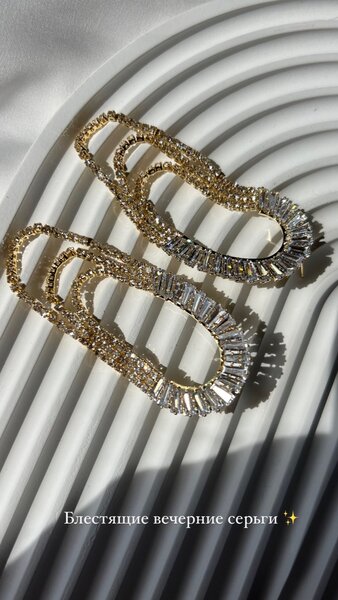 Вечерние серёжки