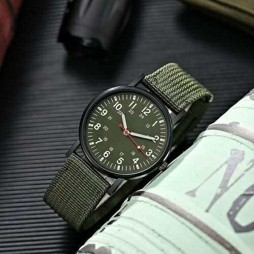 Montre Militaire Verte