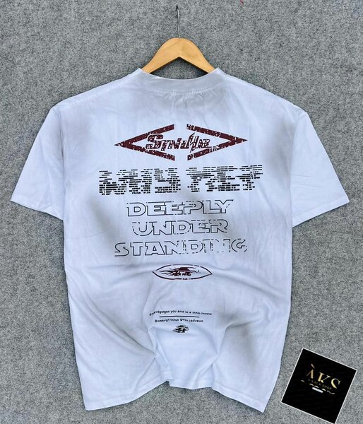 T-shirt blanc graphique