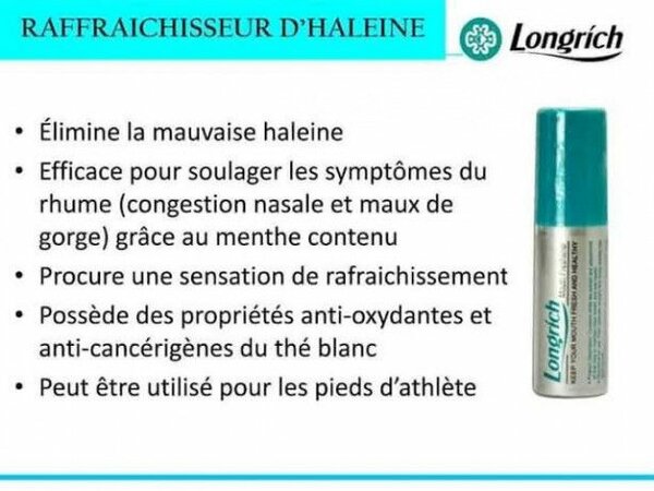 Senteur de bouche longrich