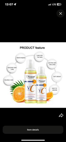 Disaar Vitamin C Skin Oil