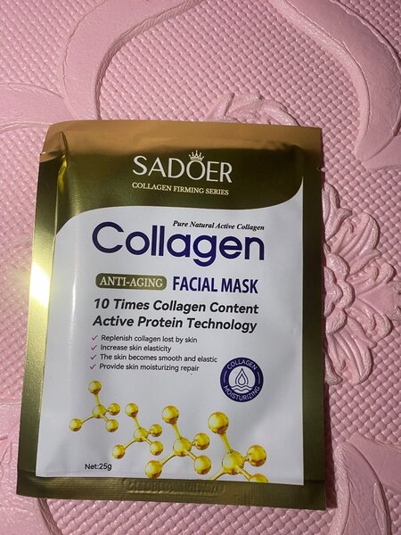 Medicated facial mask