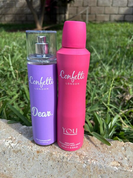 Body mists and deodorant perfumes