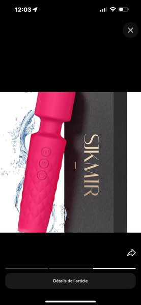 Vibromasseur Rechargeable