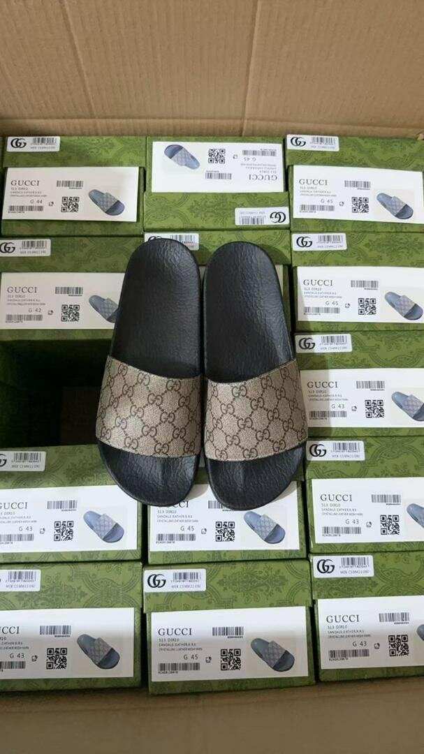 Claquettes de luxe unisexes