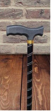 Canne De Support De Marche - Noir