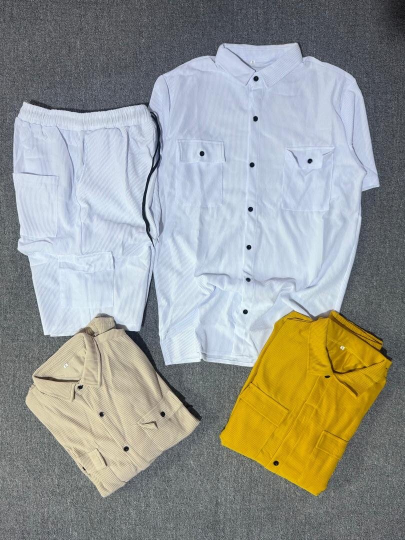 Ensemble Chemise et Short en Lin