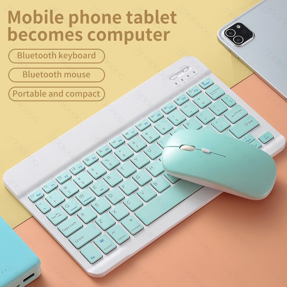 Rechargeable Bluetooth Keyboard And Mouse