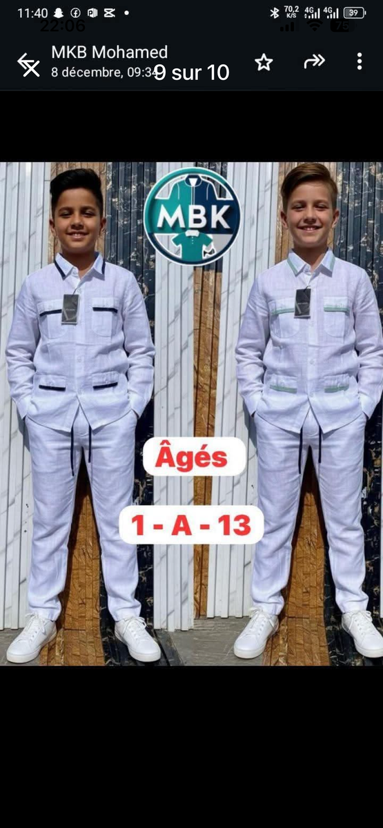 Ensembles Garçon Élégants